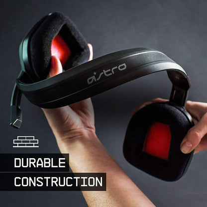 ASTRO Gaming 939-001508-cr A10 Gaming Headset PC, 3.5mm Jack - Black/Red (Used, No Retail Box)