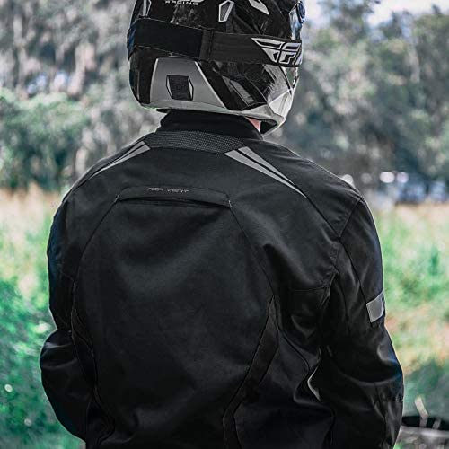 HWK Motorcycle Jacket for Men & Women Scorpion w/Cordura Fabric, S - All-black- (Used)