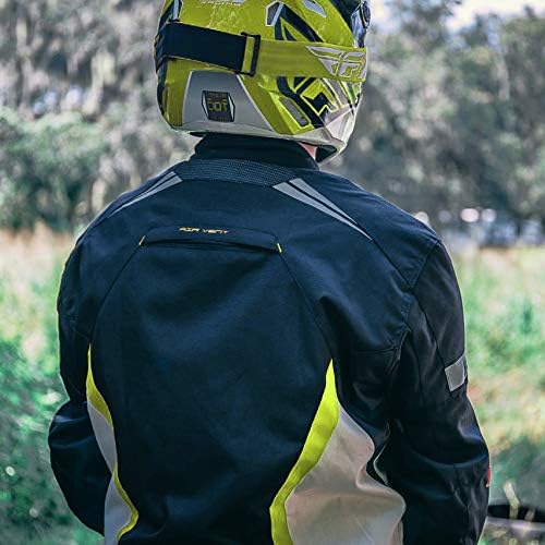 HWK Motorcycle Jacket for Men & Women Scorpion w/ Cordura Fabric, Large - Green (Like New)
