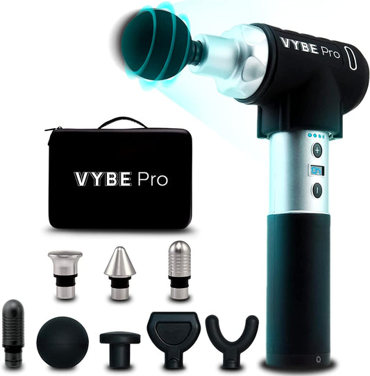 Exerscribe Vybe Pro Muscle Massage Gun for Athletes for Body,Back,Shoulder Pain (Like New)