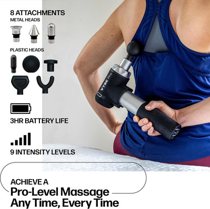 Exerscribe Vybe Pro Muscle Massage Gun for Athletes for Body,Back,Shoulder Pain- (New)