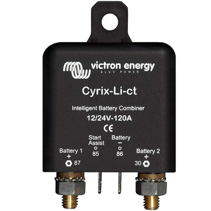 Victron Energy CYR010120412 Cyrix-Li-ct Battery Combiner, 12/24-Volt, 120 Amps (Used)