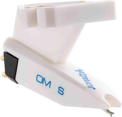 Ortofon OM Scratch DJ Turntable Cartridge Spherical Stylus High Output, White (Like New)