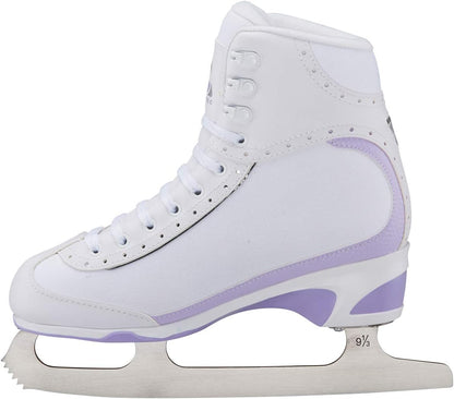 Jackson Ultima Softec Vista Women Figure Skates, Guardog Guards - White, Adult 6 (Like New)