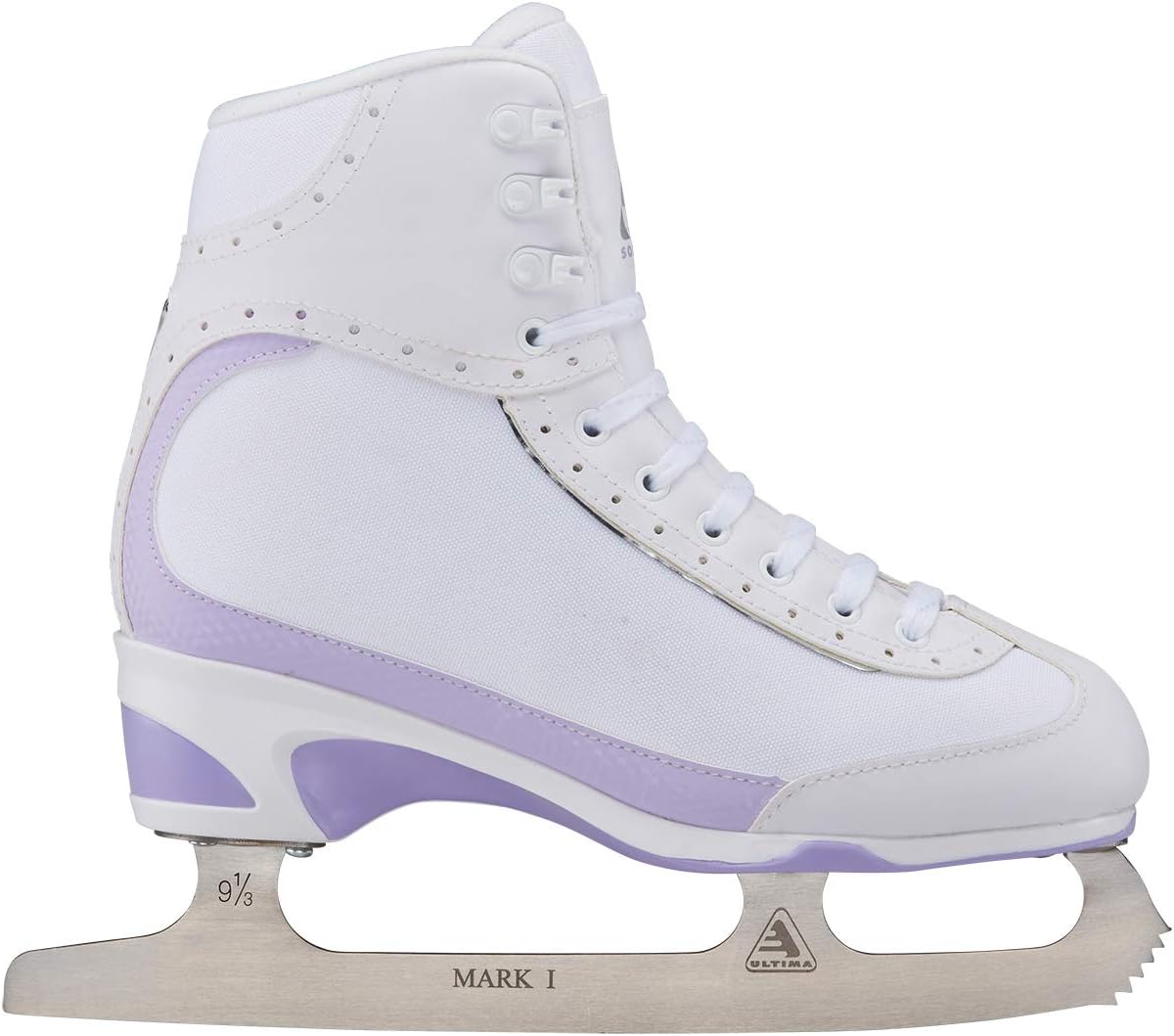 Jackson Ultima Softec Vista Women Figure Skates, Guardog Guards - White, Adult 6 (Like New)