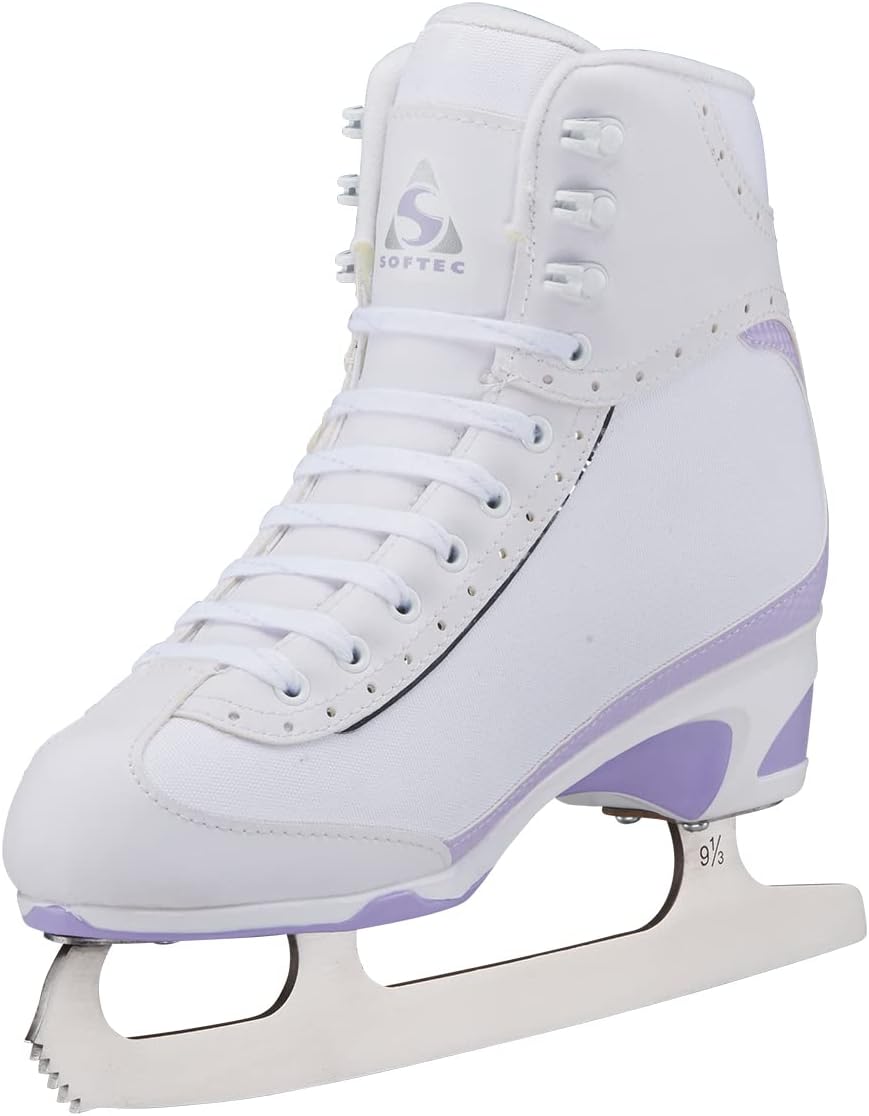 Jackson Ultima Softec Vista Women Figure Skates, Guardog Guards - White, Adult 6 (Like New)