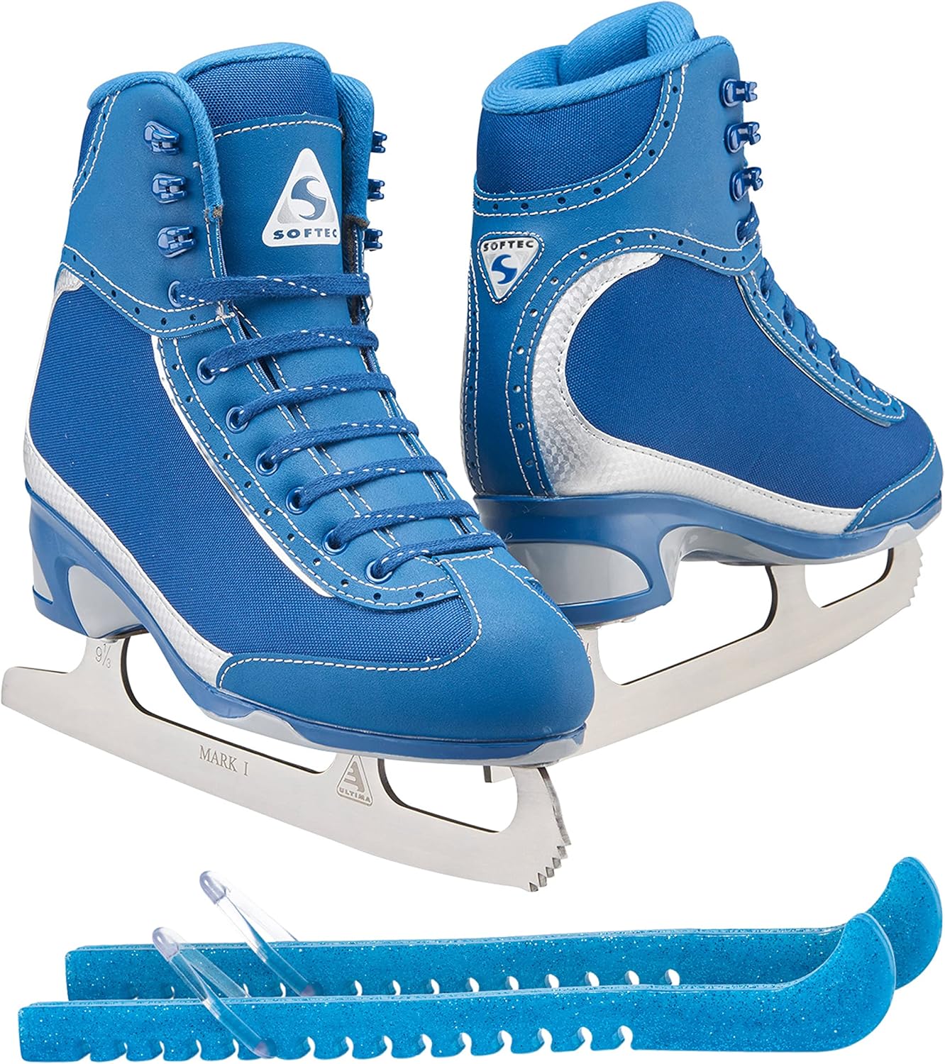 Jackson Ultima Softec Lightweight Vista Figure Ice Skates for Women with Bundle (Like New)