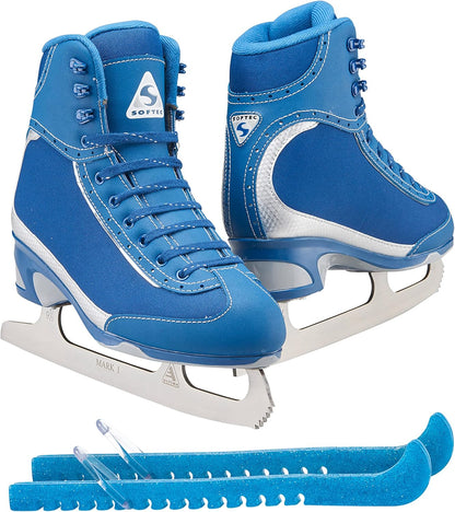 Jackson Ultima Softec Lightweight Vista Figure Ice Skates for Women with Bundle (Like New)