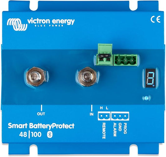Victron Energy Smart Batteryprotect With Built-In Bluetooth, 48 Volts, Blue (Used)