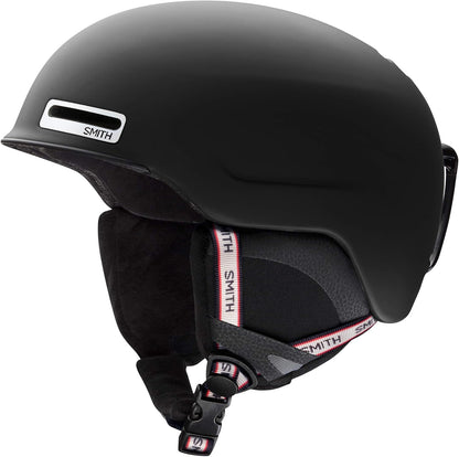 SMITH Optics MIPS Lightweight In-Mold Snow Helmet for Men, Matte Black - Small (Used)