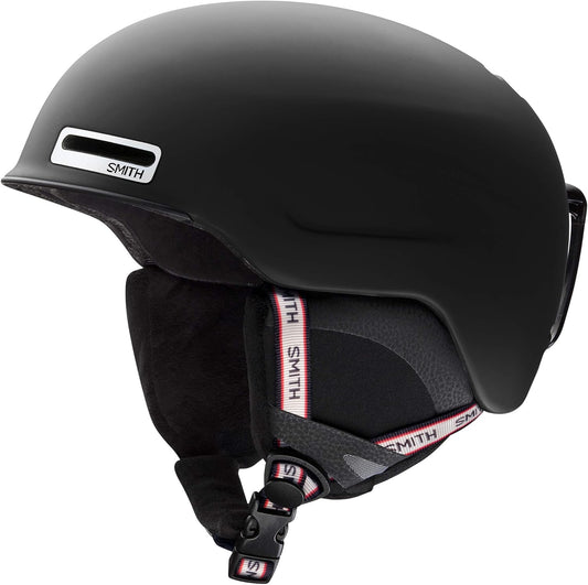 SMITH Optics MIPS Lightweight In-Mold Snow Helmet for Men, Matte Black - Small (Used)