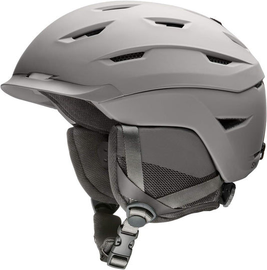 SMITH Optics Level Snowboarding Helmet, Matte Cloudgrey - Medium (55-59cm) (Like New, No Retail Box)