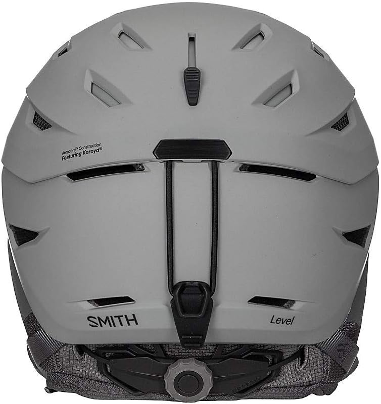 SMITH Optics Level Snowboarding Helmet, Matte Cloudgrey - Medium (55-59cm) (Like New, No Retail Box)