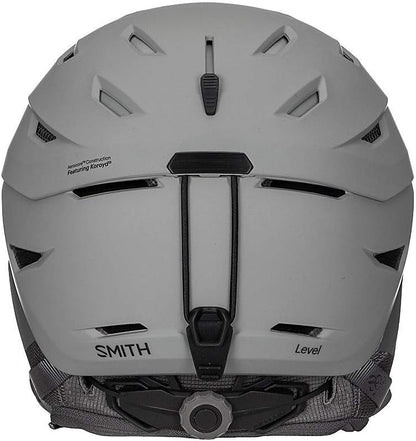 SMITH Optics Level Snowboarding Helmet, Matte Cloudgrey - Medium (55-59cm) (Like New, No Retail Box)