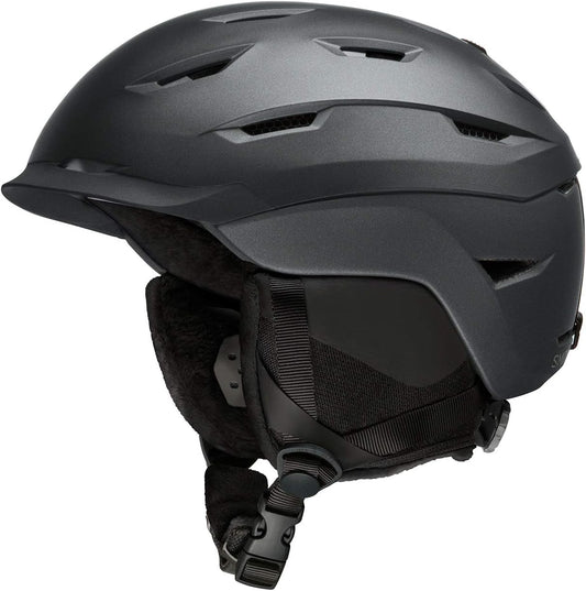 Smith Optics Liberty Lightweight Snow Helmet for Women, Matte Black Pearl, Large (Like New, No Retail Box)
