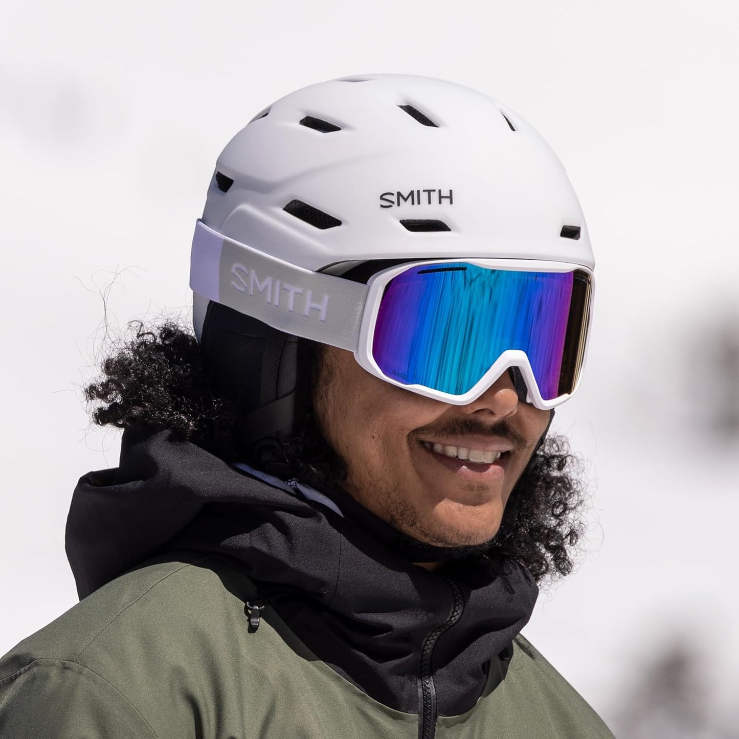 Smith Mission MIPS Adult Helmet for Skiing & Snowboarding, Matte White - Small (Like New, No Retail Box)
