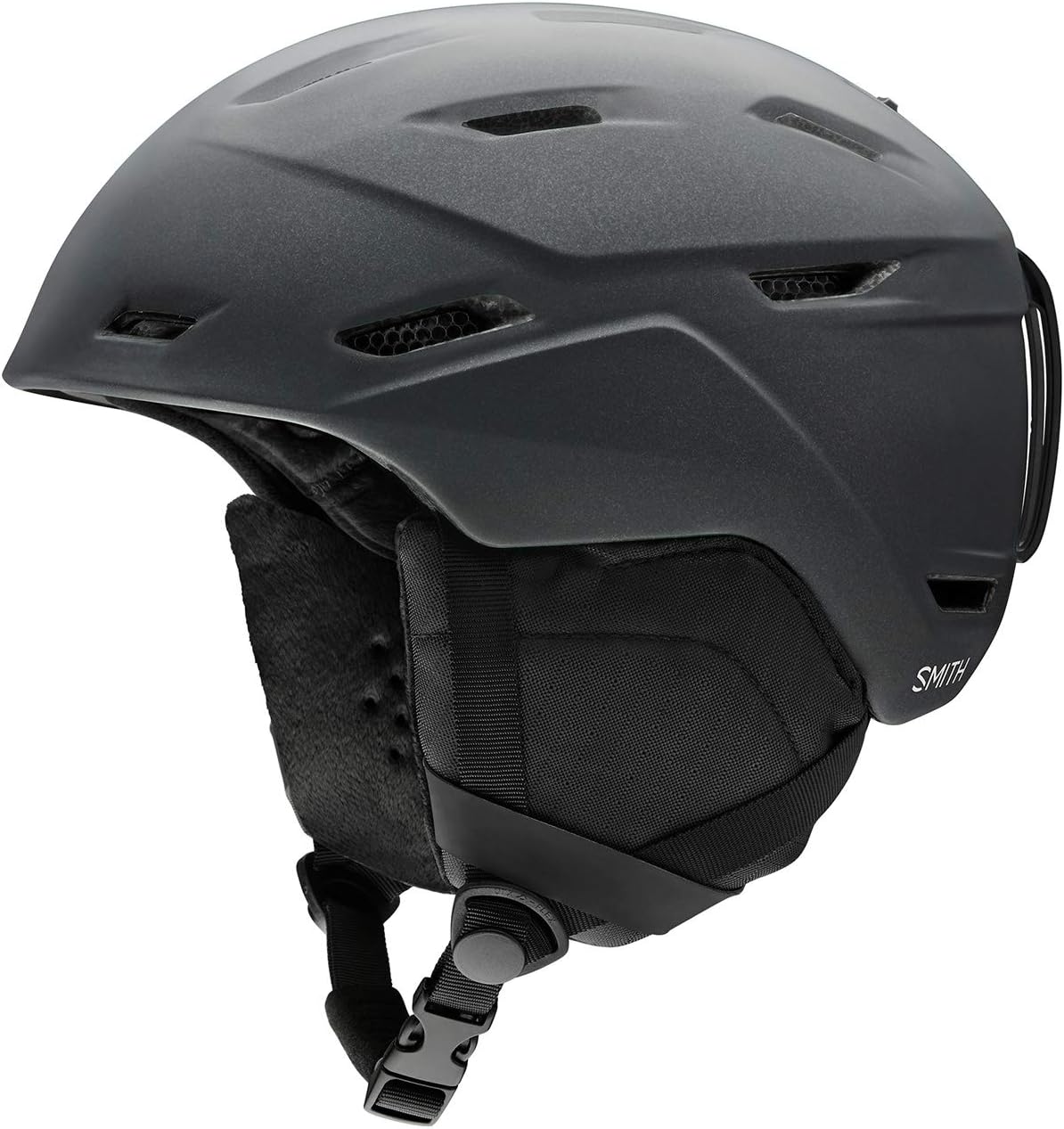 Smith Optics Mirage Snowboarding Helmets for Women, Matte Black Peal - Large (Like New, No Retail Box)