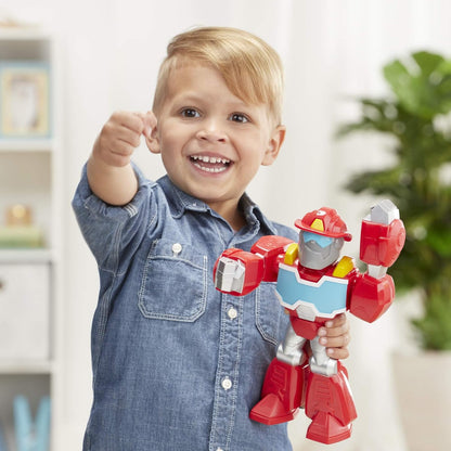 Transformers Playskool The Fire-Bot 10 Inches Robot Action Figure, Ages 3 & Up (New, Damaged Retail Box)