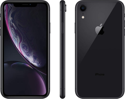 Apple iPhone XR 6.1-inch 64GB Single SIM 4G IOS Unlocked Smartphone - Black (Used, No Retail Box)