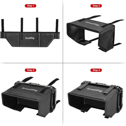 SMALLRIG VH2269 Sun Hood with Cage for 5" Atomos Shinobi/Ninja Series Camera (Like New)