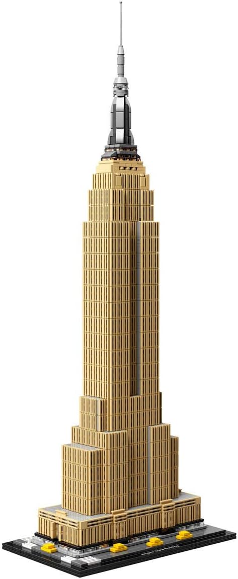 LEGO Architecture Empire State Building Model Kit for Adults & Kids, 1767 Pieces (Like New)
