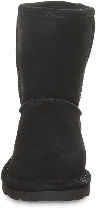 BEARPAW Elle Youths Ankle Slip On Boot for Indoor and Outdoor, Rubber Sole (Like New, Damaged Retail Box)