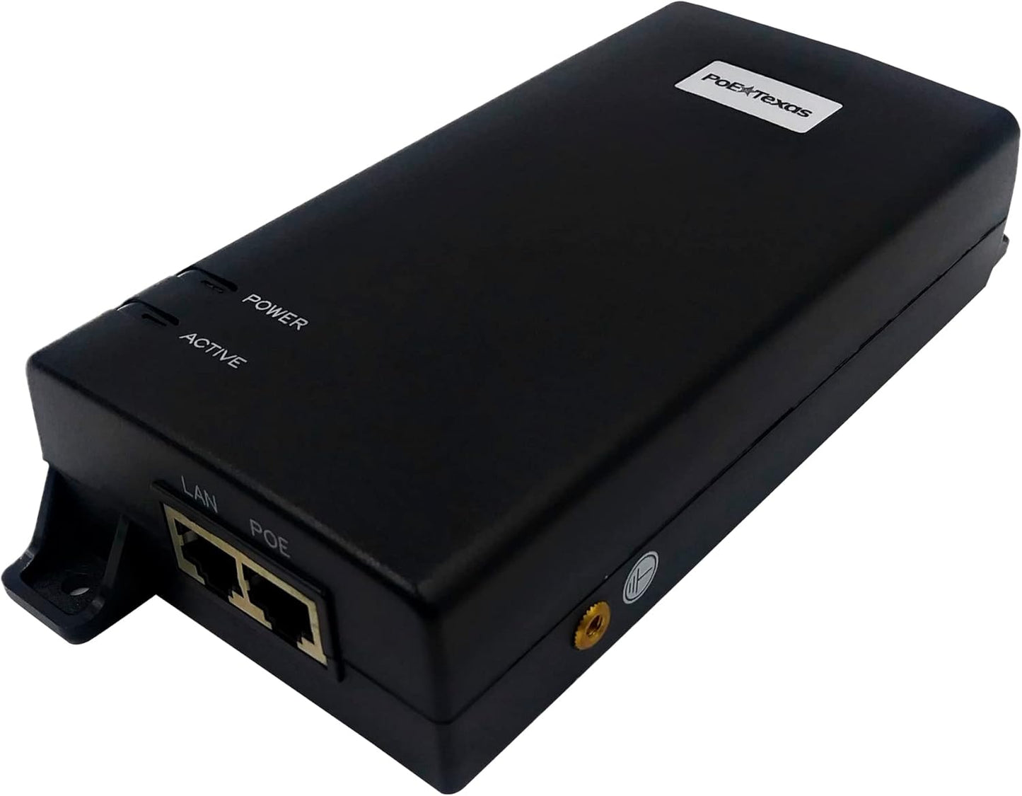 PoE Texas Single Port Gigabit Ethernet Injector for IP Camera and PC - 55 Volts (Like New, No Retail Box)