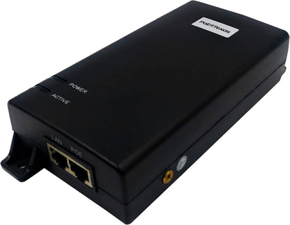 PoE Texas Single Port Gigabit Ethernet Injector for IP Camera and PC - 55 Volts (Like New, No Retail Box)