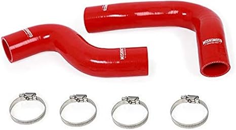 Mishimoto MMHOSE-GC8T-92RD Silicone Radiator Hose Kit For 1992-00 Subaru WRX/STI (New)