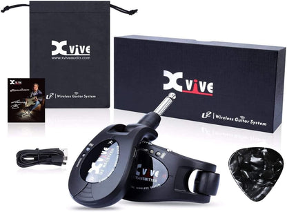 Xvive U2 Wireless Transmitter and Receiver Guitar System for PC/Speaker - Black (Like New)