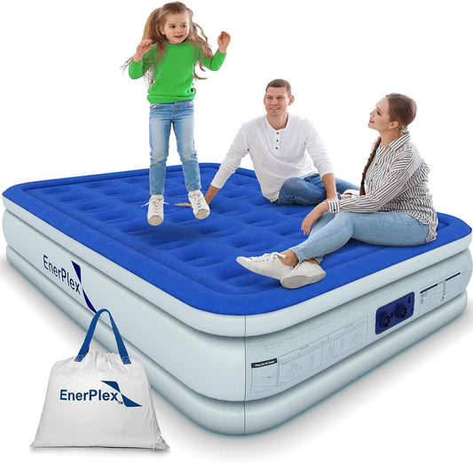 EnerPlex Air Mattress for Camping, Home & Travel, 13 Inch Double Height - Twin- (New)