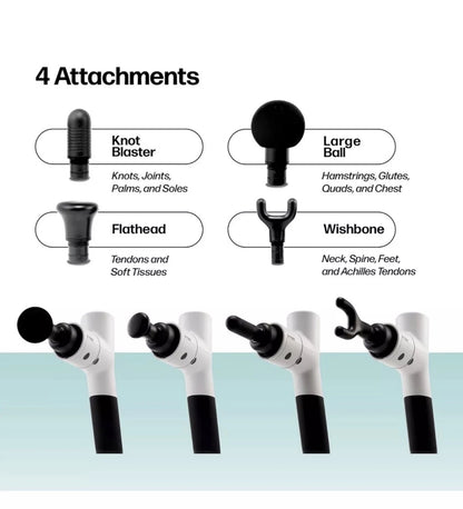 VYBE Premium Muscle Massage Gun for Athletes, Powerful Handheld Deep Tissue (Used)