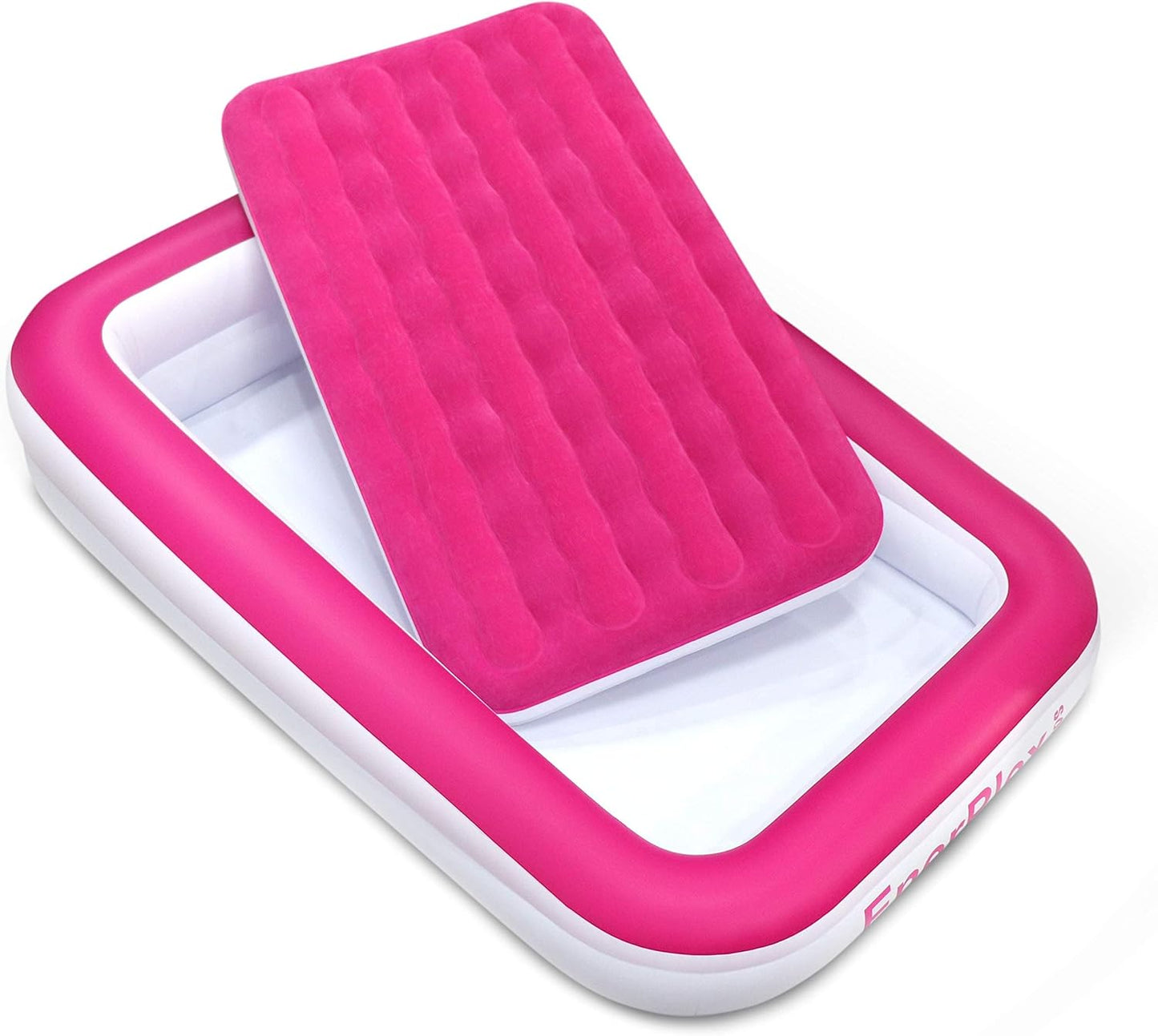 EnerPlex Kids Inflatable Toddler Travel Bed, Portable Air Mattress (Used)