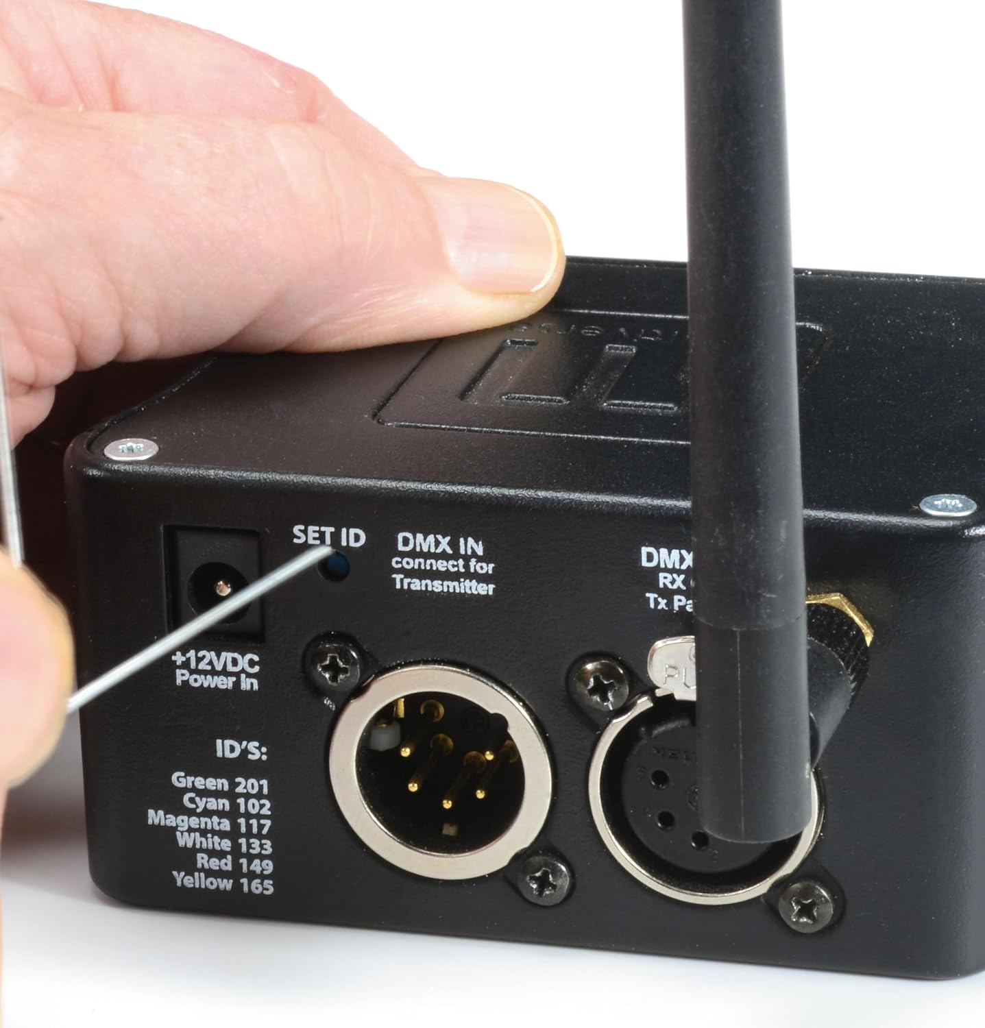 City Theatrical 5900 Multiverse SHoW Baby Wireless DMX Transceiver, 6 Channels (Like New)