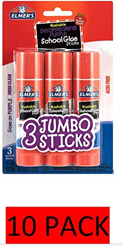 Elmer's E579 Acid-Free Water Resistant Craft Glue for School Projects, Purple (Like New)