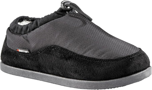 Baffin CABIN Hybrid Insulated Women's Slipper for Indoor/Outdoor, Black - Large (Like New, No Retail Box)