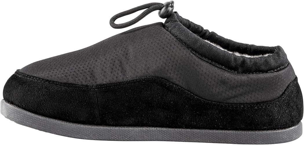 Baffin CABIN Hybrid Insulated Women's Slipper for Indoor/Outdoor, Black - Large (Like New, No Retail Box)