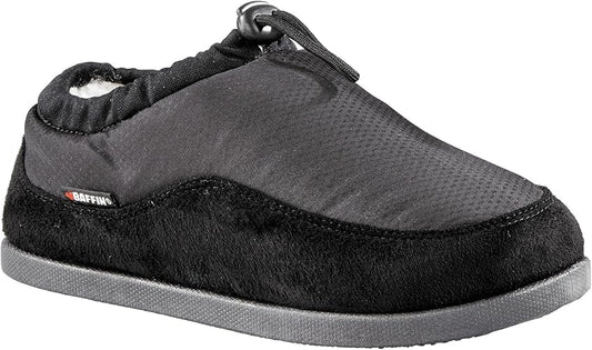 Baffin CABIN Hybrid Insulated Women's Slipper for Indoor/Outdoor, Black, X-Large (Like New, No Retail Box)