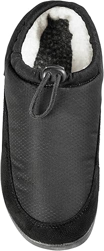Baffin CABIN Hybrid Insulated Women's Slipper for Indoor/Outdoor, Black, X-Large (Like New, No Retail Box)