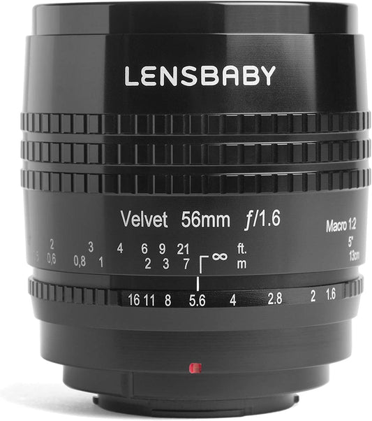 Lensbaby LBV56BCRF Velvet 56 Millimeters Lens Kit for Canon RF Cameras, Standard (Like New)