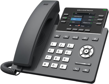 Grandstream GRP2613 Dual Port 2.8" IP Phone w/ 6 Lines & 4 SIP Accounts - Black (Used, No Retail Box)