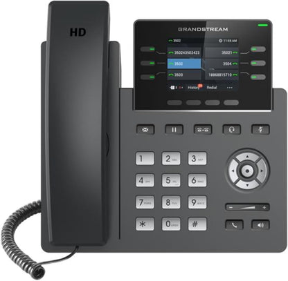Grandstream GRP-2613 2.8" Display IP Phone with 6 Lines & 4 SIP Accounts - Black (Used)