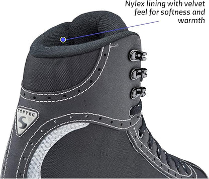 Jackson Ultima Softec Vista Figure Ice Skates for Women's/Girls, Size 7 - Black (Like New)