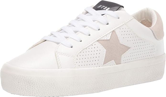 Steve Madden Low Top Starling Lace-Up Sneaker for Women, Suede Sole Material (Like New)