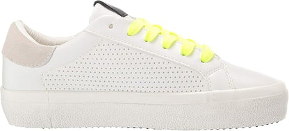 Steve Madden Low Top Starling Lace-Up Sneaker for Women, Suede Sole Material (Like New)