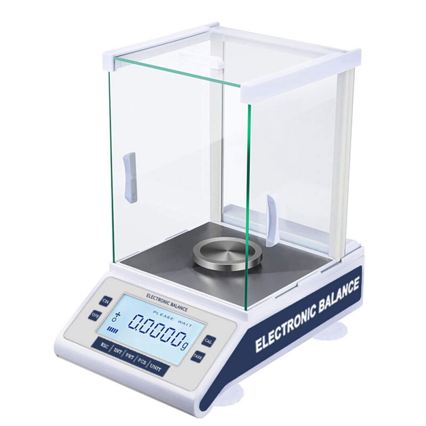 Fristaden Lab Internal Calibration Analytical Balance 210g x 0.1mg, 0.0001 Gram (Like New)