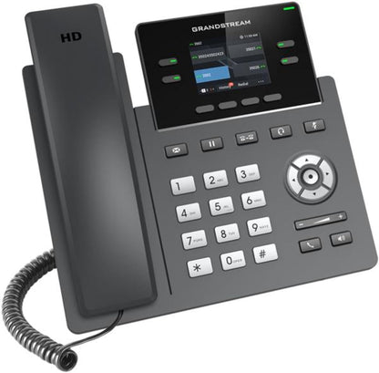 Grandstream GRP2612W IP Phone w/ 2.4" Display, 4 Lines & 4 SIP Accounts - Black (Like New, No Retail Box)