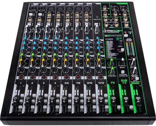 Mackie ProFX12v3 ProFX Series Professional Effects Mixer-Unpowered, 12-channel (Used, No Retail Box)
