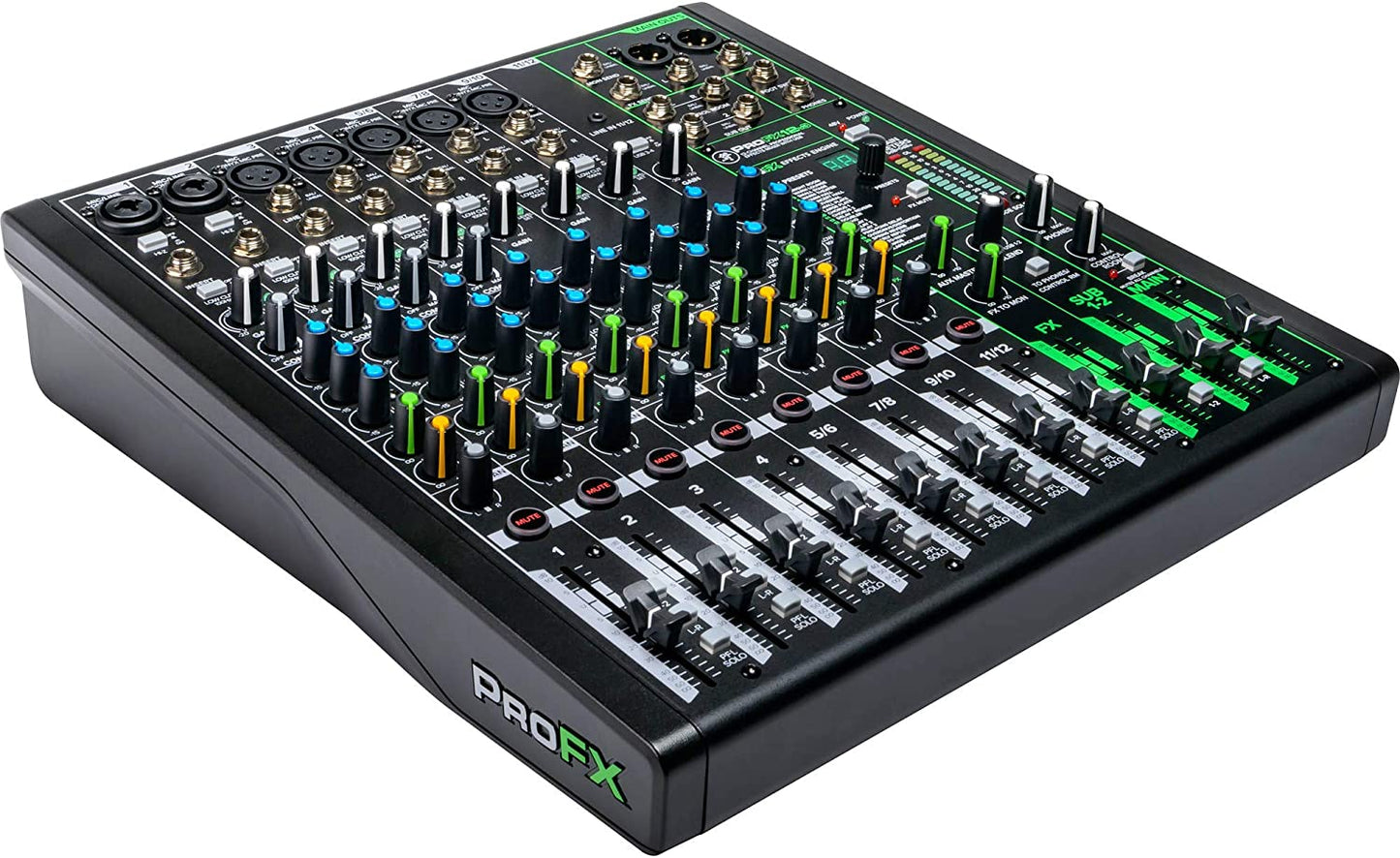 Mackie ProFX12v3 ProFX Series Professional Effects Mixer-Unpowered, 12-channel (Used, No Retail Box)
