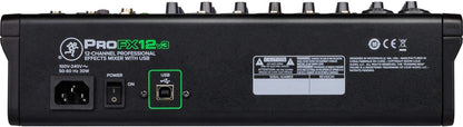 Mackie ProFX12v3 ProFX Series Professional Effects Mixer-Unpowered, 12-channel (Used, No Retail Box)